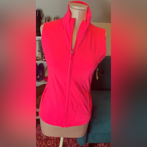 GAP Jackets & Blazers - Gap body Workout Vest. Hot Pink